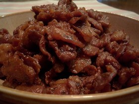 ♥♡我が家の常備菜♪豚の甘辛煮♥♡