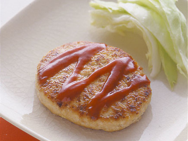 豆腐の洋風バーグ