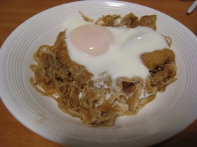 節約!目玉焼きがメインのおかず!?