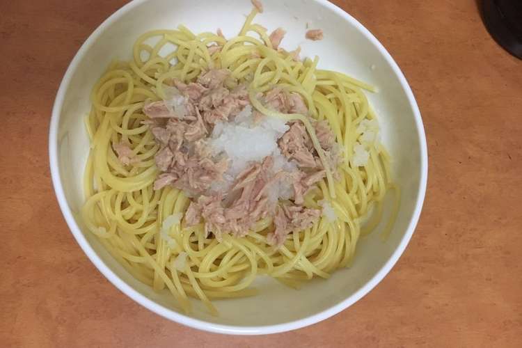 簡単 男のパスタ料理 大根ツナパスタ レシピ 作り方 By 食べたい人 クックパッド