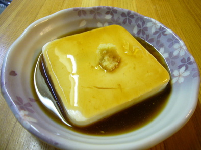 あんかけ豆腐の写真