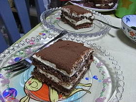ティラミスチーズケーキ