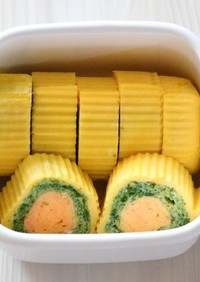 三色卵焼き