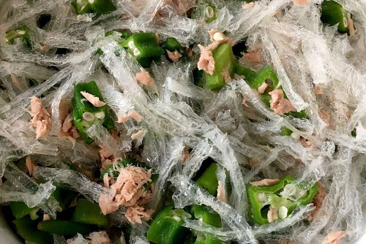 糸寒天サラダ レシピ 作り方 By みーちゃんママ クックパッド