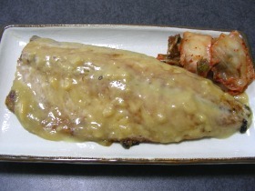 サバの味噌マヨネーズ焼き