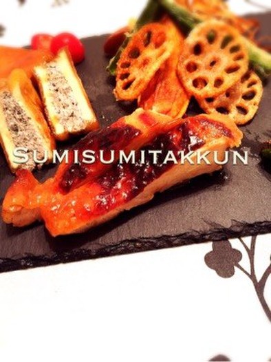 鶏モモ肉のマーマレード焼き☆の写真