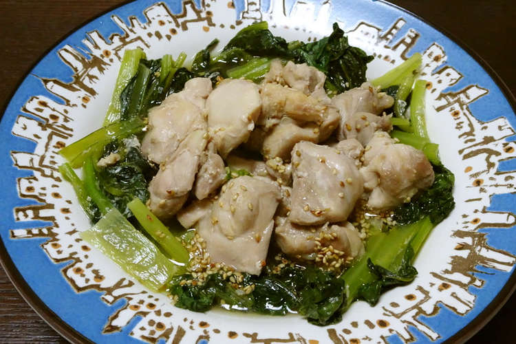 漬込み鶏モモ肉の蒸し焼き メープル醤油味 レシピ 作り方 By さややちゃん クックパッド