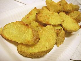 唐揚げ粉で簡単☆オーブンポテト