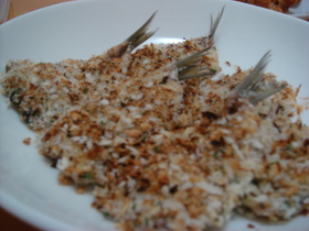 イワシのパン粉焼き★マスタード味