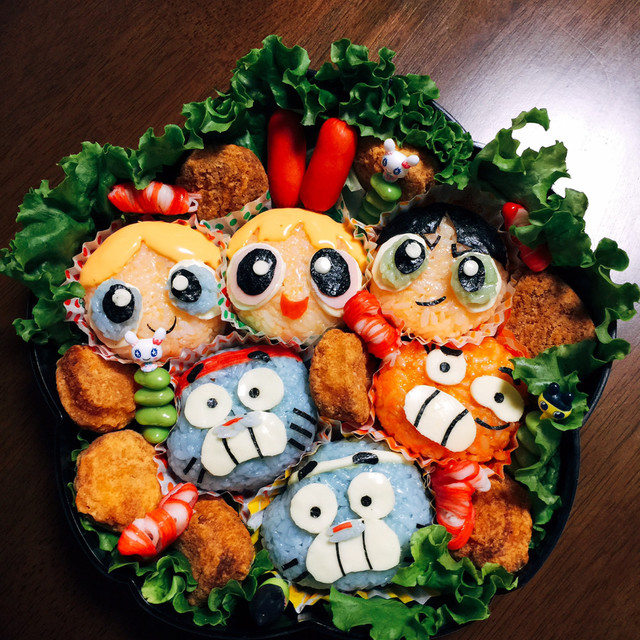 おかしなガムボールキャラ弁cn レシピ 作り方 By ラディ クックパッド 簡単おいしいみんなのレシピが371万品