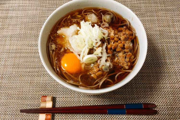 発毛レシピ 無添加納豆蕎麦 レシピ 作り方 By 発毛技能士スギちゃん クックパッド 簡単おいしいみんなのレシピが355万品