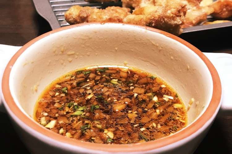 絶品 薬味ダレ 揚げ物にぴったり レシピ 作り方 By Muchagoroo クックパッド 簡単おいしいみんなのレシピが360万品