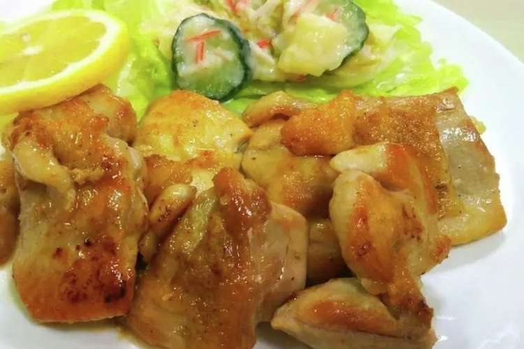 材料３つで簡単主役 コンソメチキンソテー レシピ 作り方 By モモのごはん クックパッド 簡単おいしいみんなのレシピが356万品