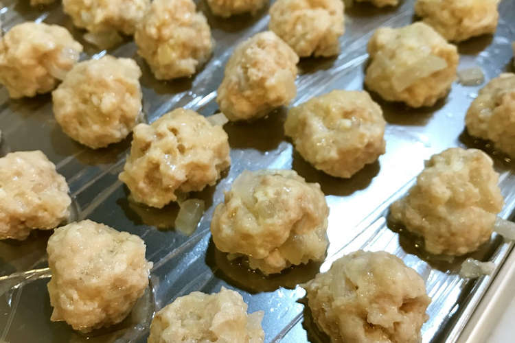 離乳食 後期 完了期 レンジで肉団子 レシピ 作り方 By Mokomokomokotan クックパッド 簡単おいしいみんなのレシピが360万品