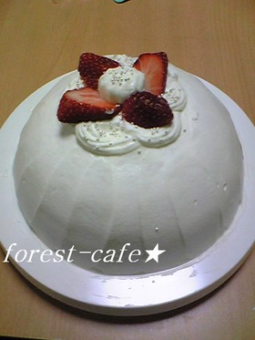 ズコット クリスマスケーキ