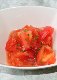 drtomの超簡単美味トマトのマリネ