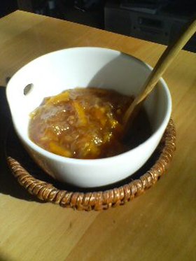 てんさい糖で作るゆずジャム
