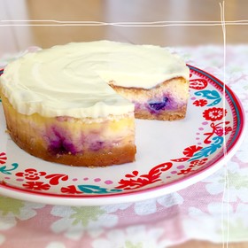 簡単♡二層のチーズケーキ
