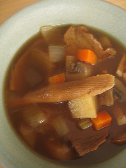 チェコのきのこスープの画像