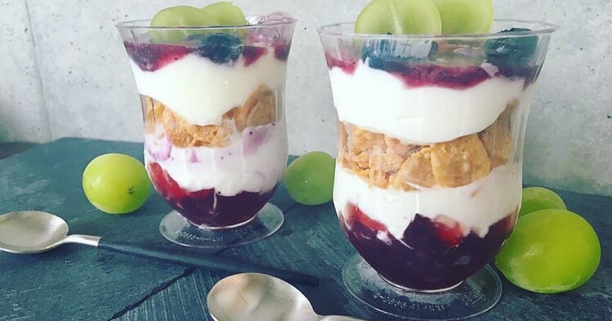 バッタパフェ レシピ