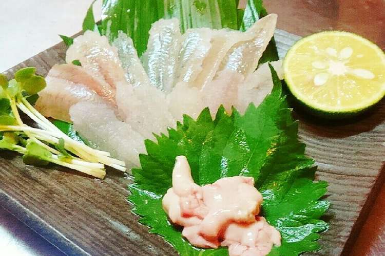 ハゼの刺身とハゼ肝の刺身 レシピ 作り方 By ちゃらりんこクック クックパッド 簡単おいしいみんなのレシピが378万品