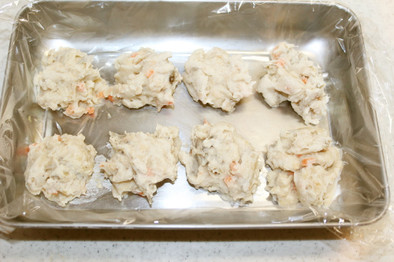 冷凍保存　魚のすり身(椀だね用)の写真