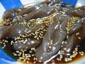 こんにゃくのピリ辛煮