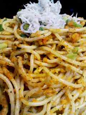 にんじんのしりしりバジル☆パスター