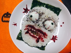 ハロウィン向け料理☆食用血のり