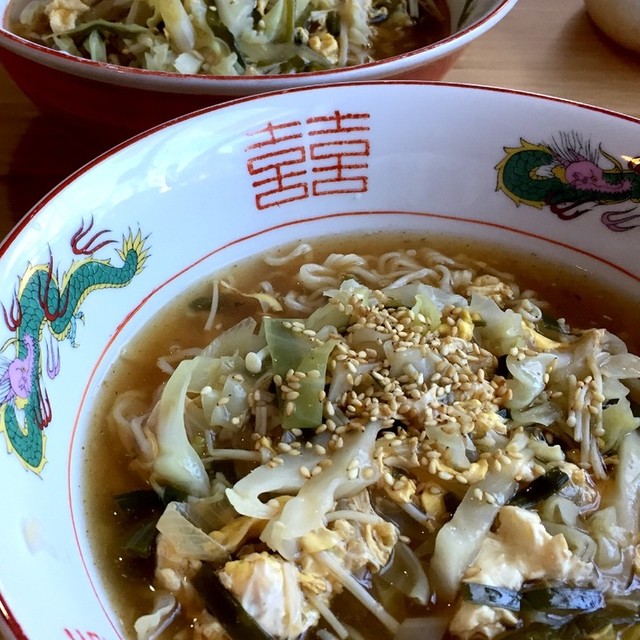 サッポロ一番 醤油 で酸辣湯風ラーメン レシピ 作り方 By エビビンバ クックパッド 簡単おいしいみんなのレシピが356万品