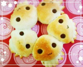 子どもでも作れる簡単『ちぎりクラゲパン』