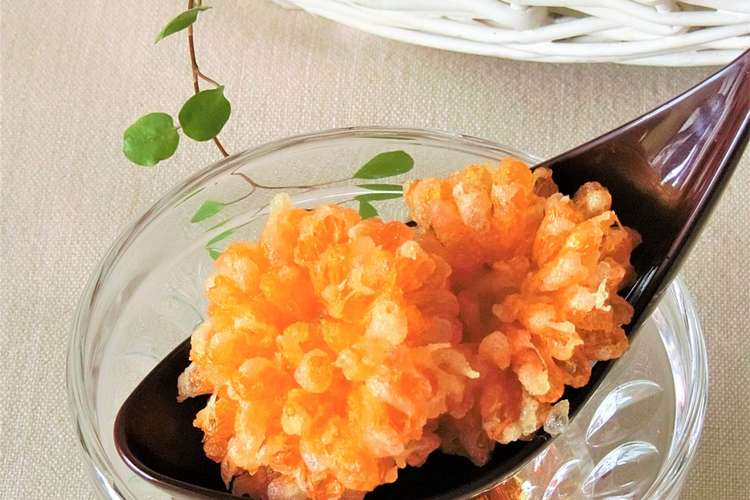キンセンカ 食用菊 の天ぷら レシピ 作り方 By ｂiｂiすみれ クックパッド