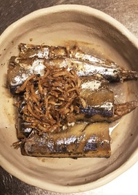 秋刀魚の梅酢煮(カルシウムたっぷり)