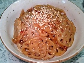 おつまみに!! きんぴらレンコン