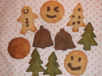 簡単☆4種のクッキー☆の写真
