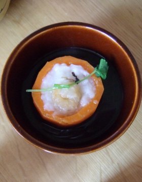 和風でおもてなし◆人参の印籠煮