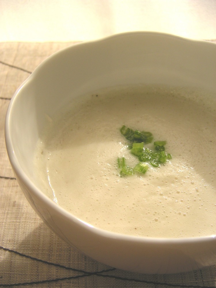 かぶと豆乳の優しいスープの画像