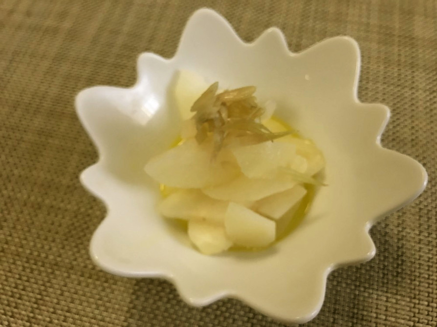 和梨とみょうがのサラダの画像