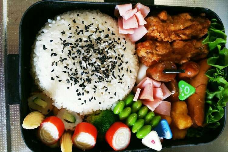 高校生野球球児のお弁当 レシピ 作り方 By ゆwちゃん クックパッド 簡単おいしいみんなのレシピが355万品