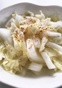 白菜の超絶簡単サラダ