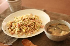 シャキシャキ炒飯