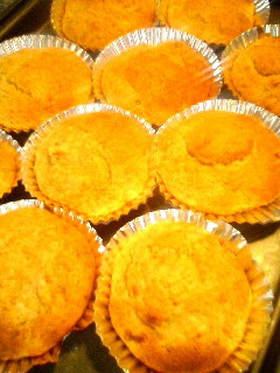 簡単美味しい☆ブランデーバナナケーキ☆