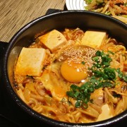おうち韓国☆スンドゥブ味噌チゲ辛ラーメンの写真