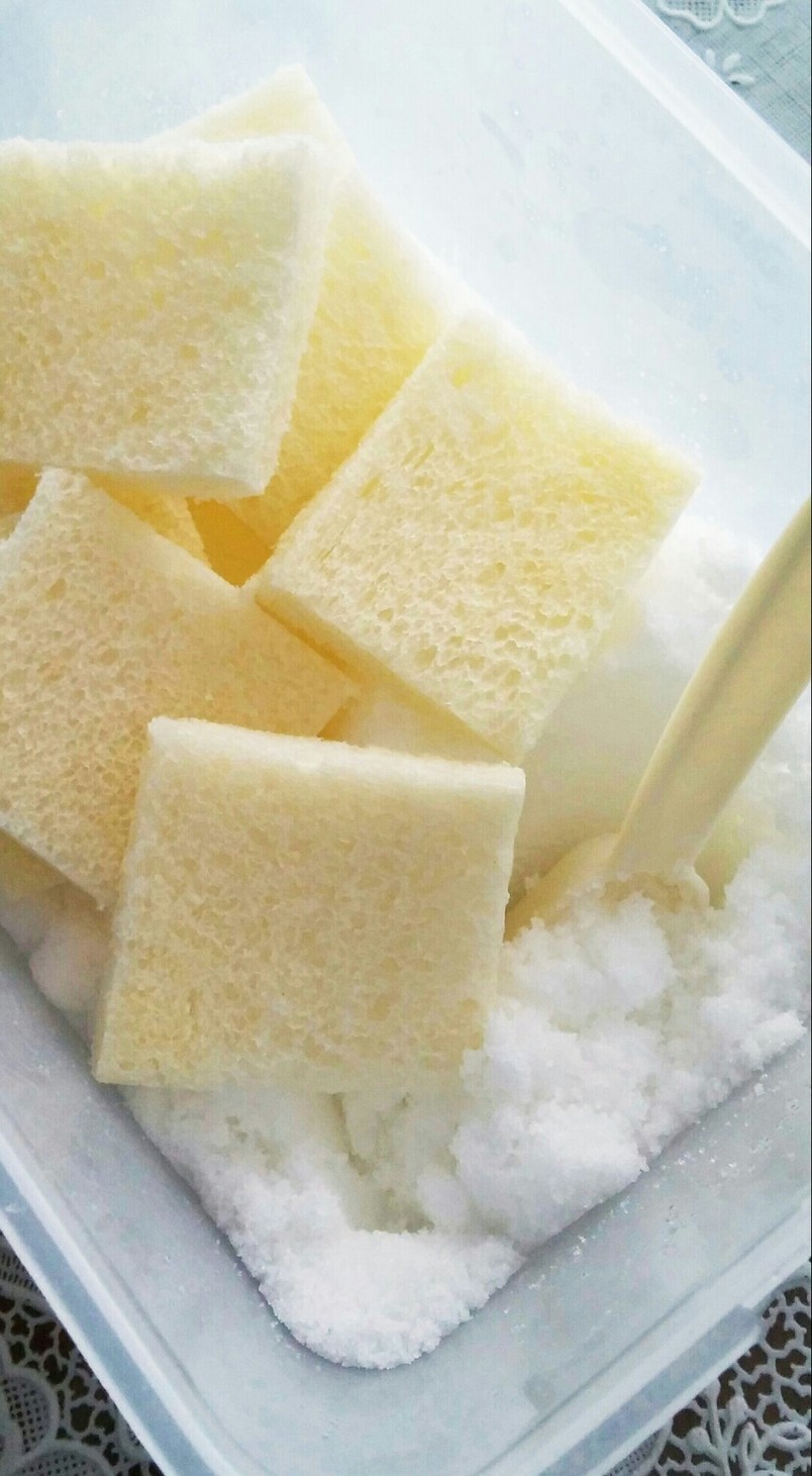 ビックリ‼固まった砂糖がサラサラァ～♪の画像