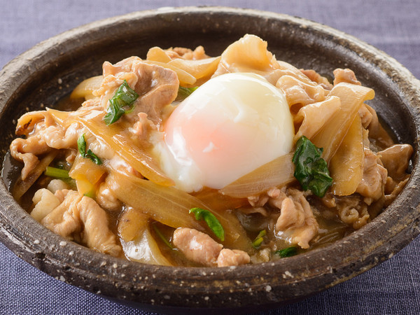 豚肉とごぼうのとろすき煮