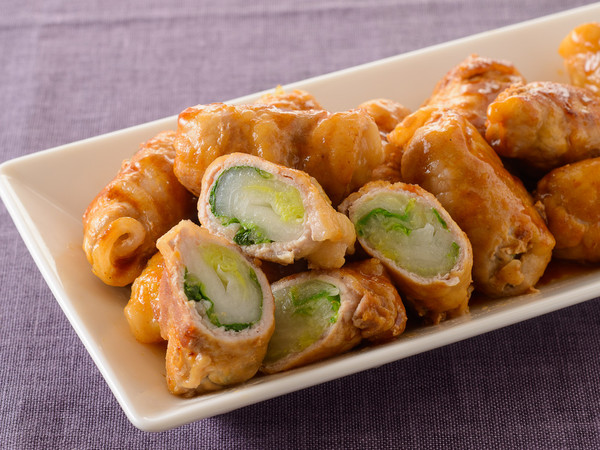 シャキシャキ白菜の肉巻き
