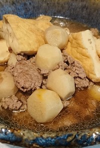 里芋と厚揚げの煮物
