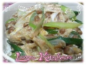 湯葉納豆丼