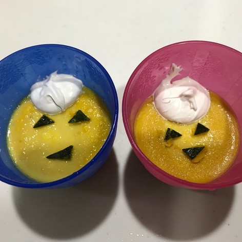 かぼちゃプリン〜ホイップマリーム添え〜