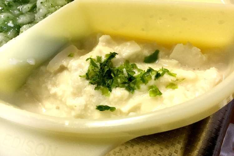離乳食中期 豆腐と里芋のグラタン風 レシピ 作り方 By ソラ クックパッド 簡単おいしいみんなのレシピが376万品